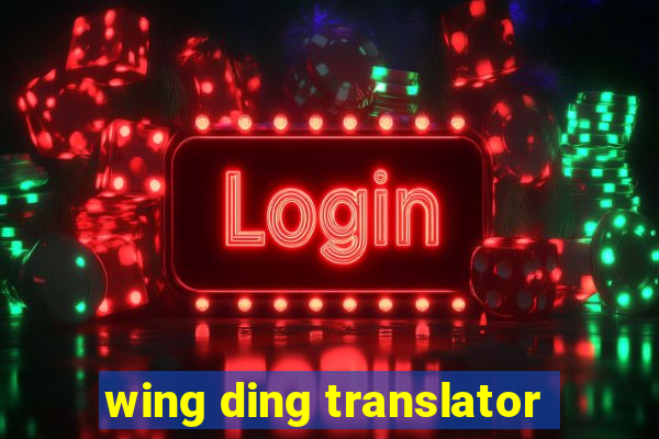 wing ding translator